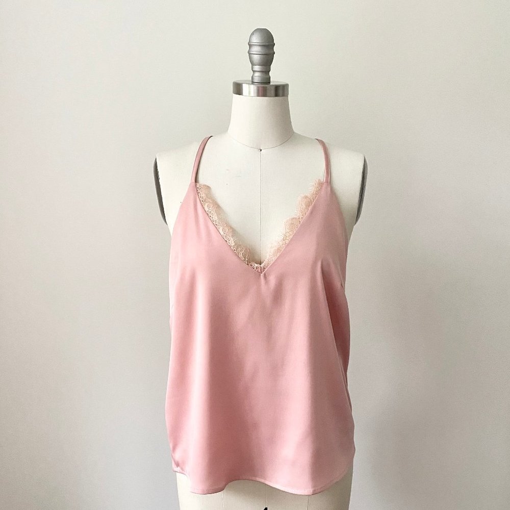 Silk Pink Cami